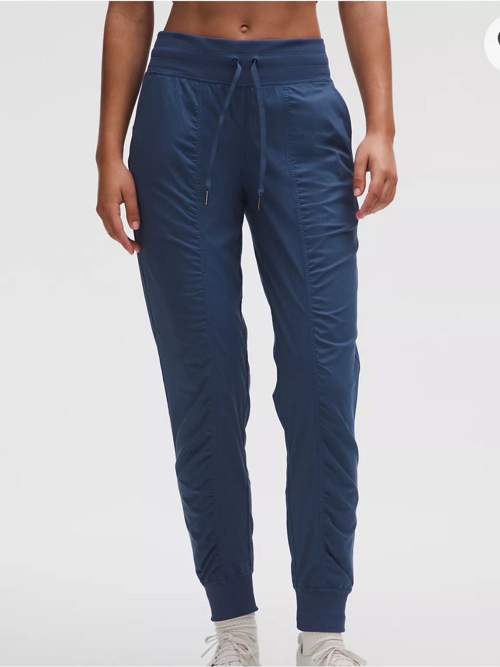 lululemon athletica Navy Blue Track Joggers with Drawstring